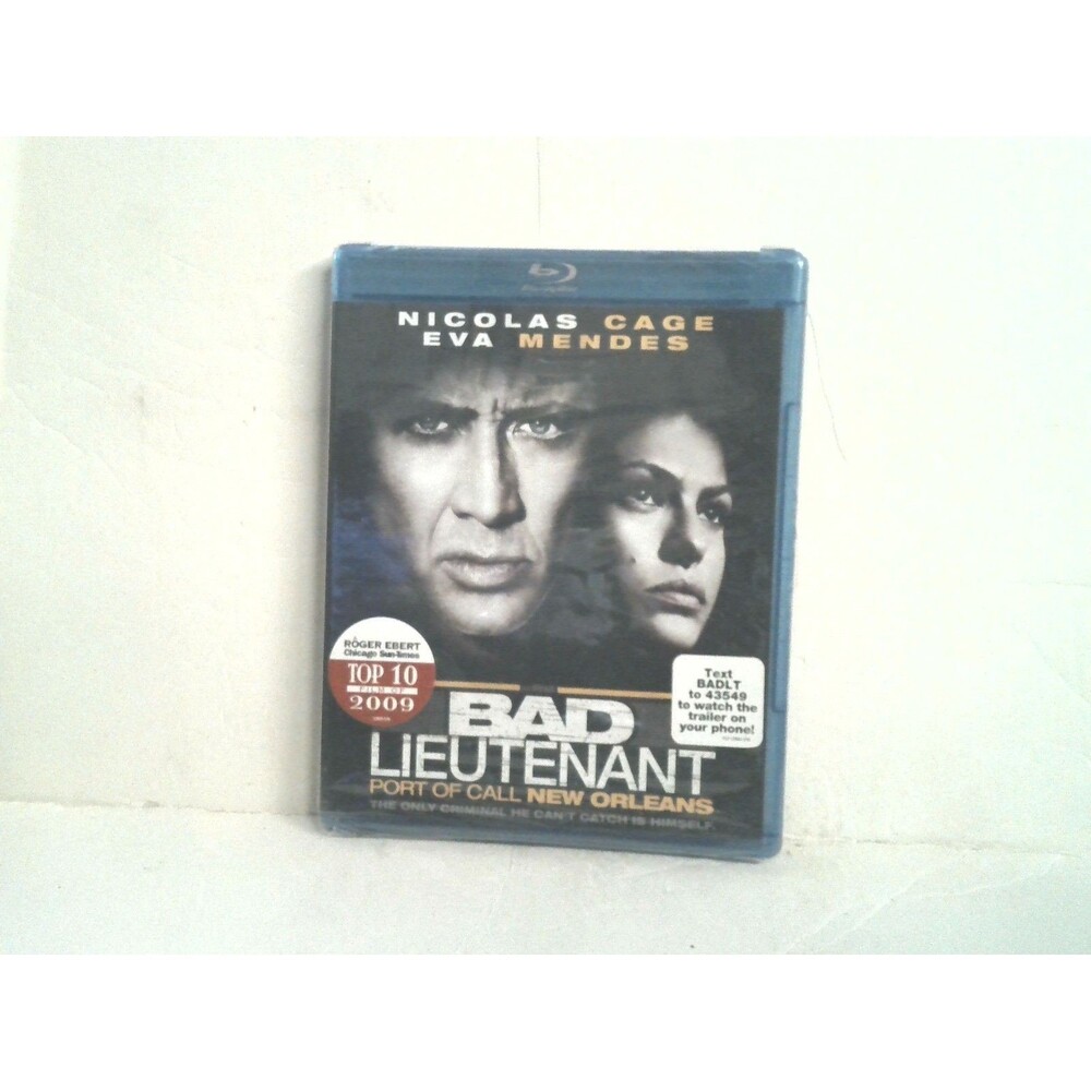 Bad Lieutenant Port of Call New Orleans Blu Ray Sealed 2009 FirstLook Studios